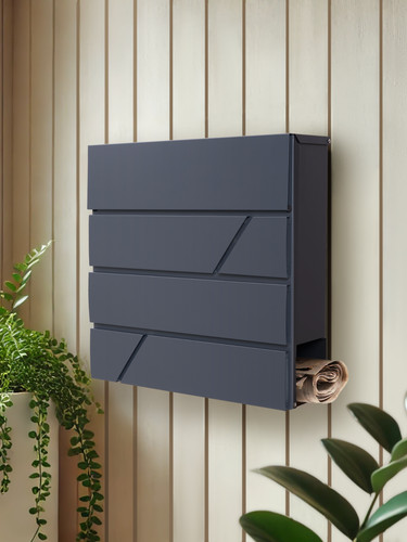 Large mailbox steel - large,
