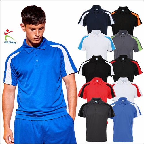 Awdis mens contrast - awdis, polo