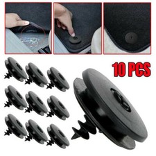 Black Car Floor Mat Clips