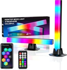 2PC Smart RGB LED Light Bars