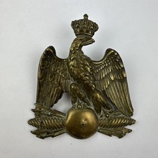 French Napoleonic Era Brass Shako Helmet Badge