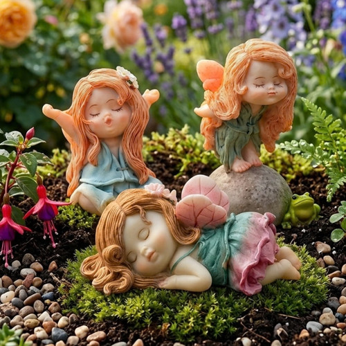 Miniature fairy garden - fairy,