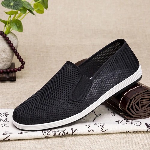 Men breathable mesh loafers - men's,