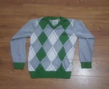 Next Boys Green & Grey Jumper