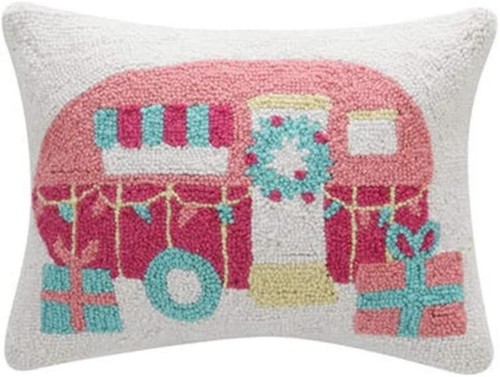 Holiday camper pink - rv,