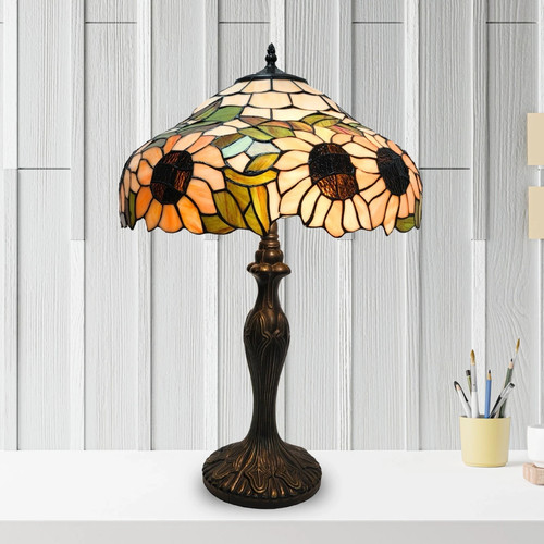Large tiffany style - style, lamp