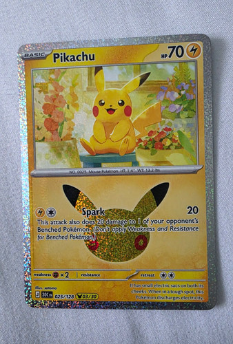 Pikachu 025 128 reverse - 025/128,