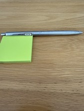Genuine Paper Mate Ball Point Pen In Silver Finish Good Condition
