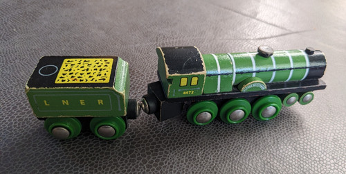 Wooden bigjigs flying scotsman - flying,