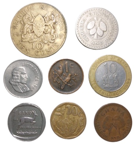 African coins bulk - coins, job