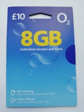 O2 SIM Card PAY AS YOU GO