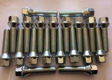 20 X M14X1.5 SILVER 60° ALLOY