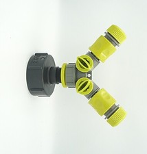 IBC Adapter to TWIN 1/2"  Snap