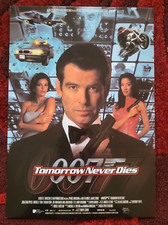 James Bond Tomorrow Never Dies Movie / Film Original Countertop A4-Sized Standee