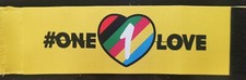 2022 OFFICIAL ONE LOVE YELLOW CAPTAINS ARMBAND KANE ENGLAND FRANCE WORLD CUP