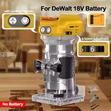 DeWalt 18V Brushless Wood Router Trimmer – Milling, Engraving & Slotting Machine