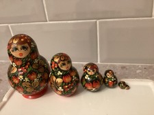  Russian Wooden Nesting dolls 
