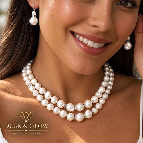 Women ladies faux - women, pearl