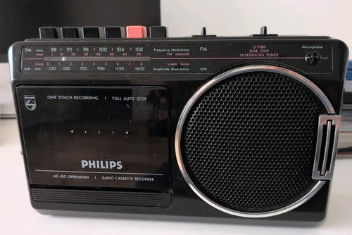 Philips d7180 portable vintage - philips,