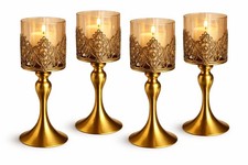 11" tall pillar Candle Holder