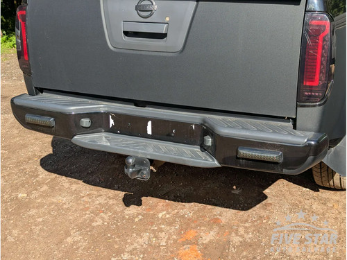 Nissan navara rear bumper 2015 - nissan,