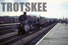 35mm Slide BR British Railway Steam Loco 6933 Class 4300 Cardiff 1964