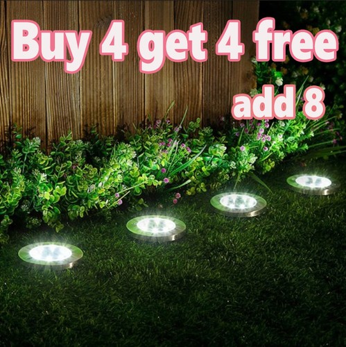 12led solar ground lights - 8/10/12led,