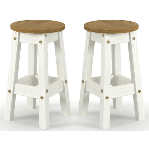 White pine low - &, round