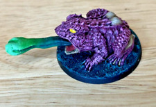Reaper Miniatures Giant Frog Tongue Lash Angry Toad 44024 Bones Black Dark