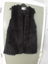 Black Shaggy Pile Faux Fur