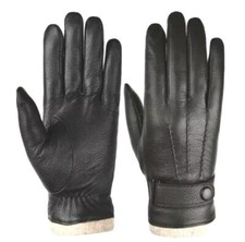 Women winter leather Gloves