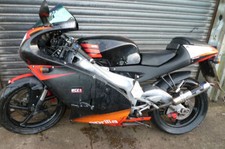 APRILIA RS 125 BREAKING, REAR TYRE BIKE BREAKERS ((WEB-STOCK)) #1(CON-D)