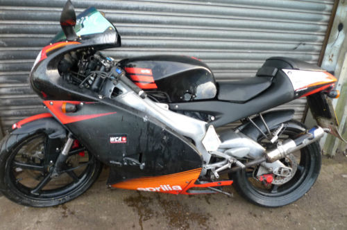 Aprilia 125 breaking rear - breaking,,