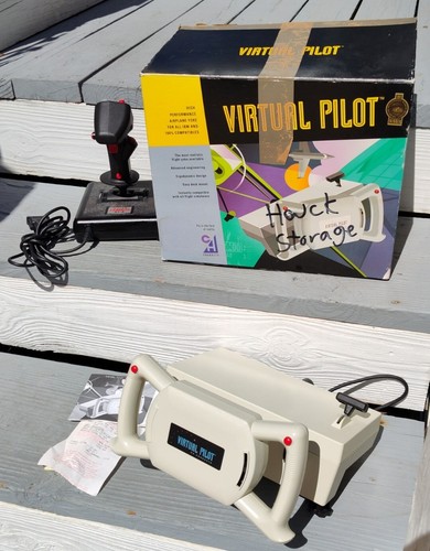 Virtual pilot flight yoke - pilot,