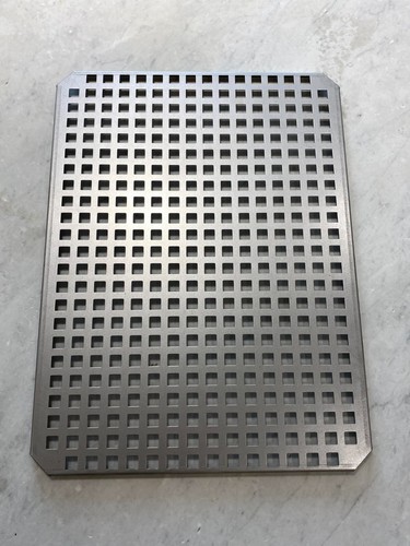 Oven baffle shelf for - for, 3