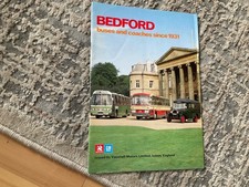 BEDFORD  BUSES AND COACHES SINCE 1931  BROCHURE     1979