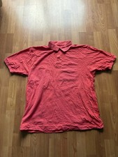 Vintage Red Sergio Tacchini Polo Shirt 80s Casual