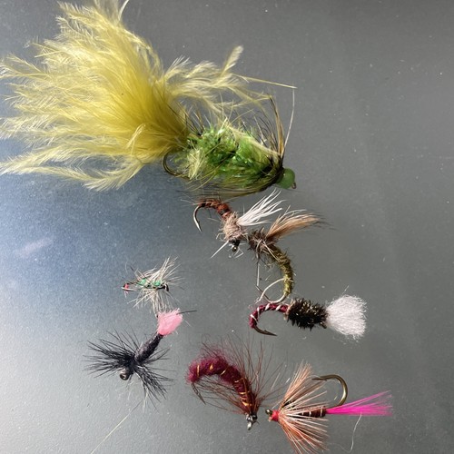 Job lot fishing - fishing, flies