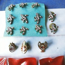 Italy Soccer Pin Badge Set AC
