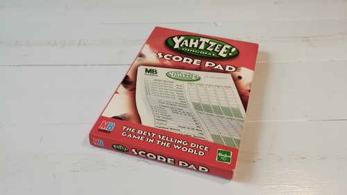 Yahtzee score pad vintage - score,