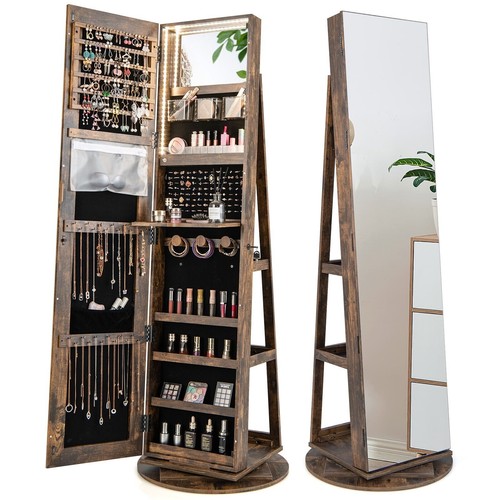 360 rotating jewelry armoire - 360°,