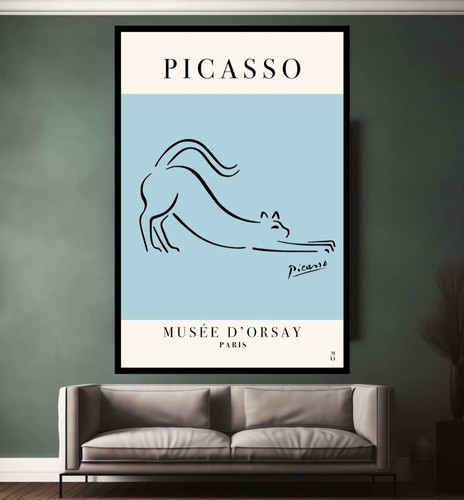 Large size picasso print - size,
