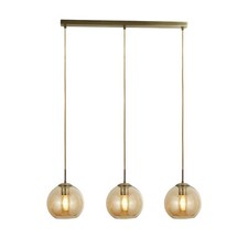 3 Lights Antique Brass Finish