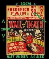 Wall death side show repro - wall,