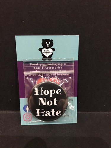 Hope not hate badge - not,