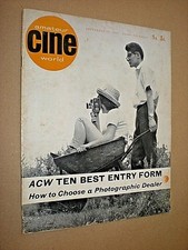 AMATEUR CINE WORLD. SEPTEMBER 26th 1963. VINTAGE HOME MOVIE MAGAZINE.