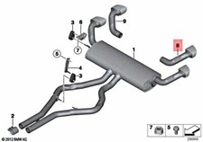 Bmw X5 E70 Exhaust Tail Pipe