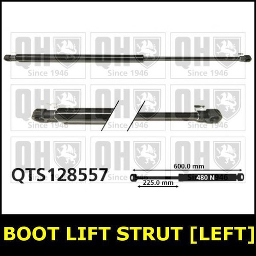 Boot gas strut tailgate rear - boot,
