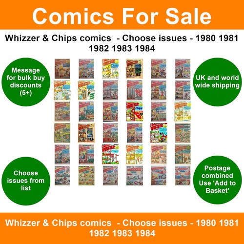 Whizzer chips comics - &,