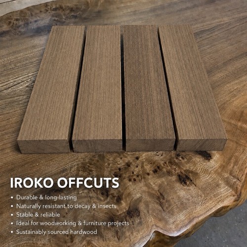 Iroko hardwood timber bundle - timber,